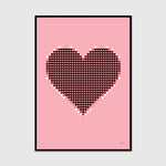 my pixel candy heart