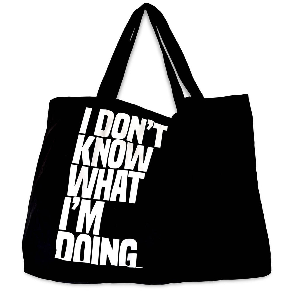 i know & i don't know shopper bag