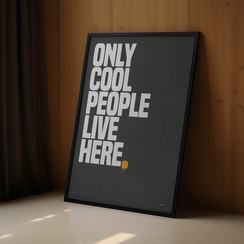 only cool people (more charcoal edition)