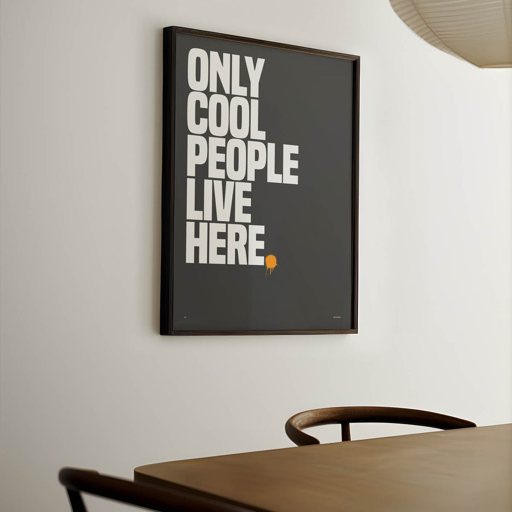 only cool people (more charcoal edition)