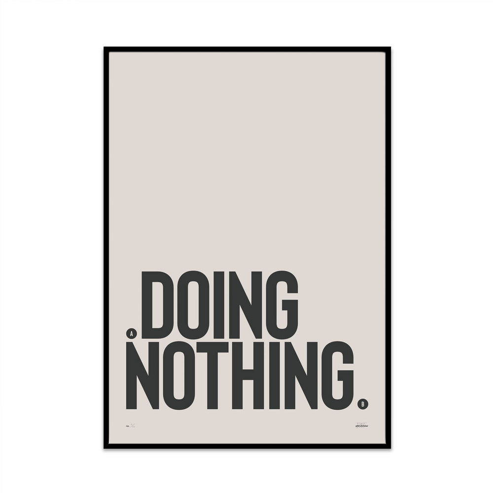 doing nothing (open spaces edition)
