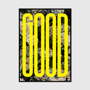 good (dark floral bright yellow edition) misprint A4