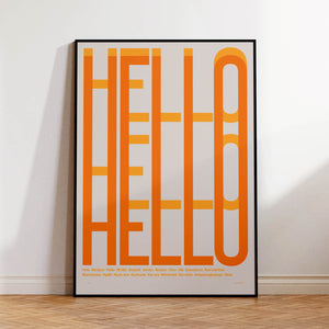 the language of hello