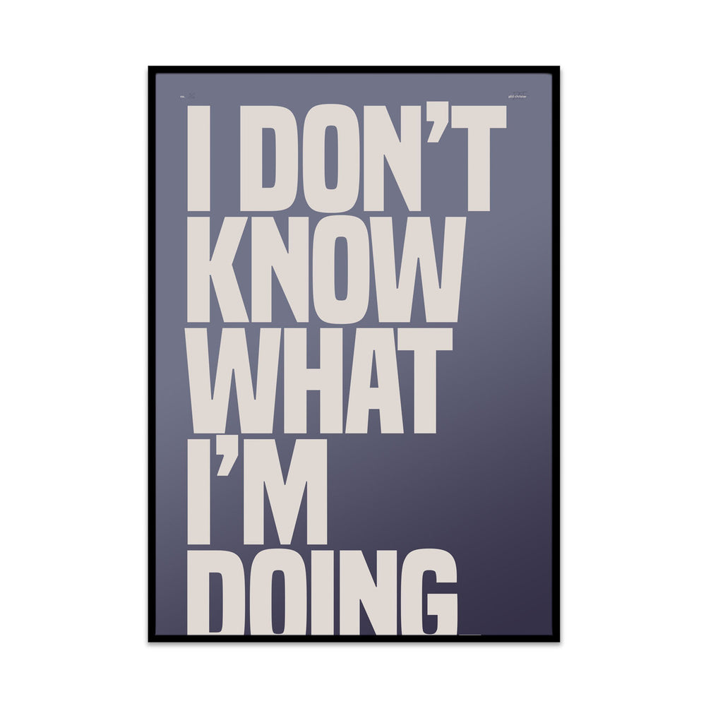 i don't know (VII)