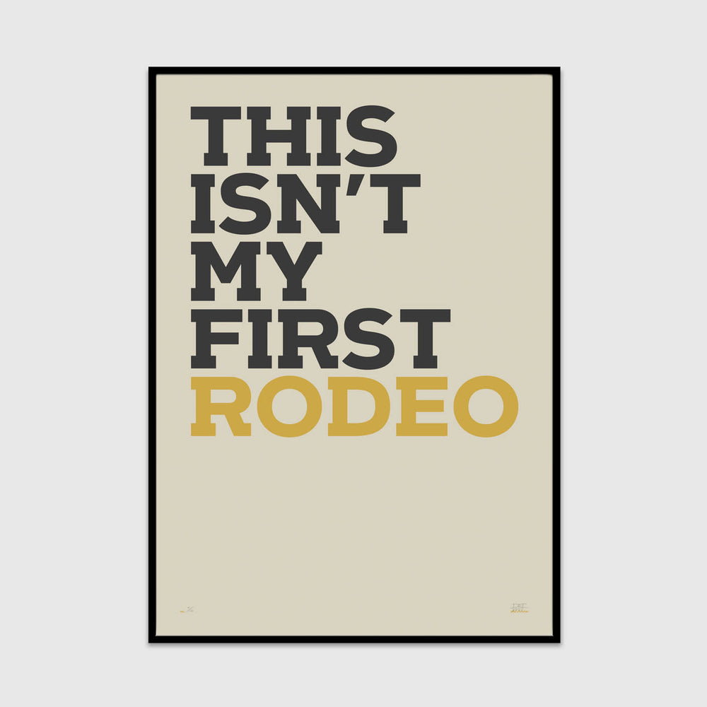first rodeo (chaps edition) misprint A4