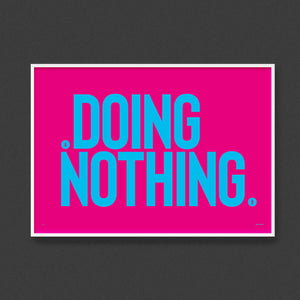 doing nothing 1