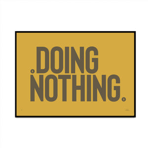 doing nothing (mustard mix edition)