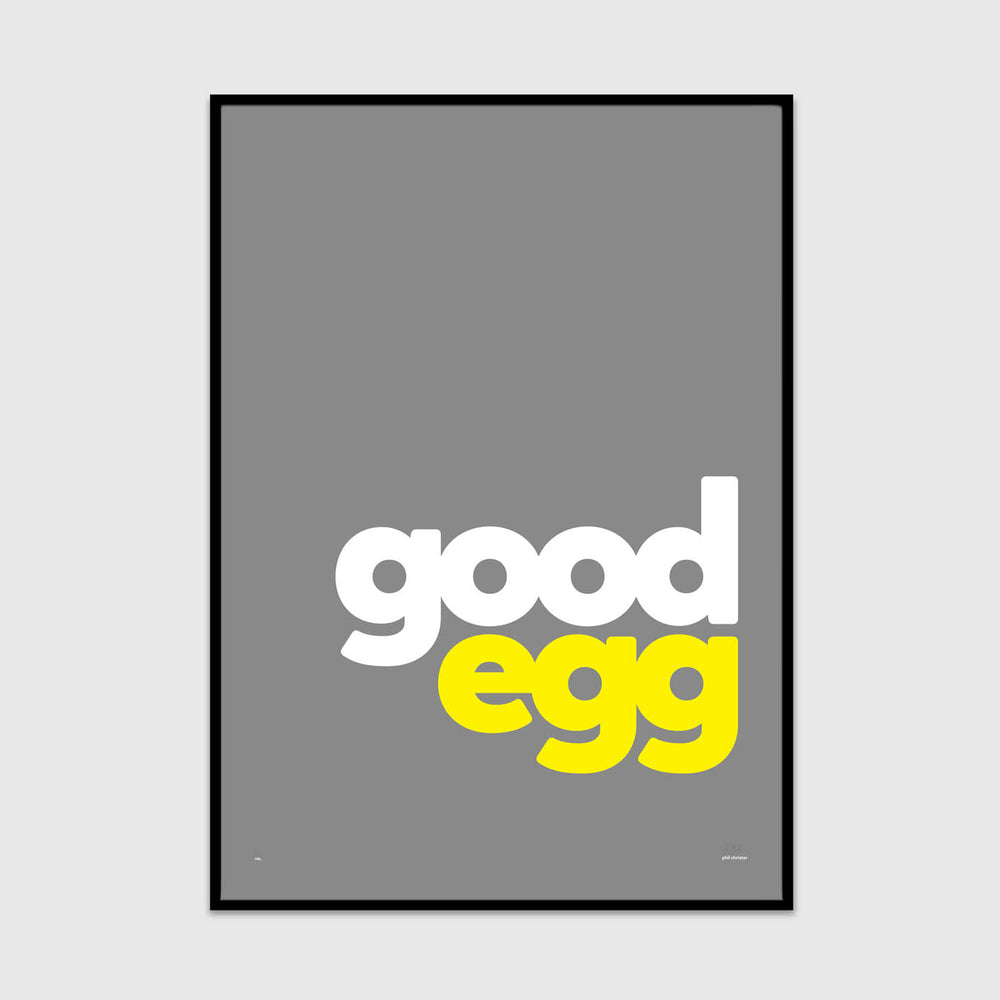 you're a good egg (over easy edition)