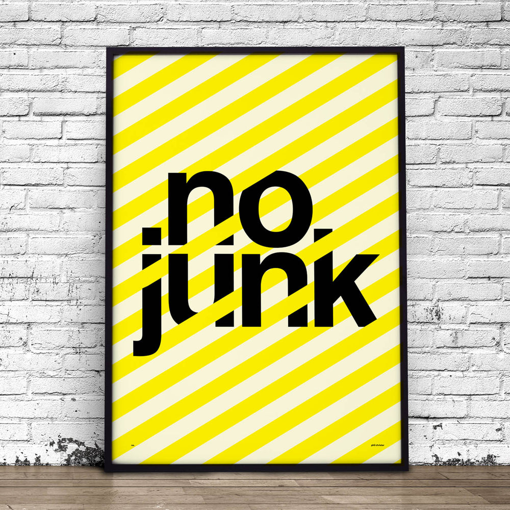 no junk (hazardous edition)