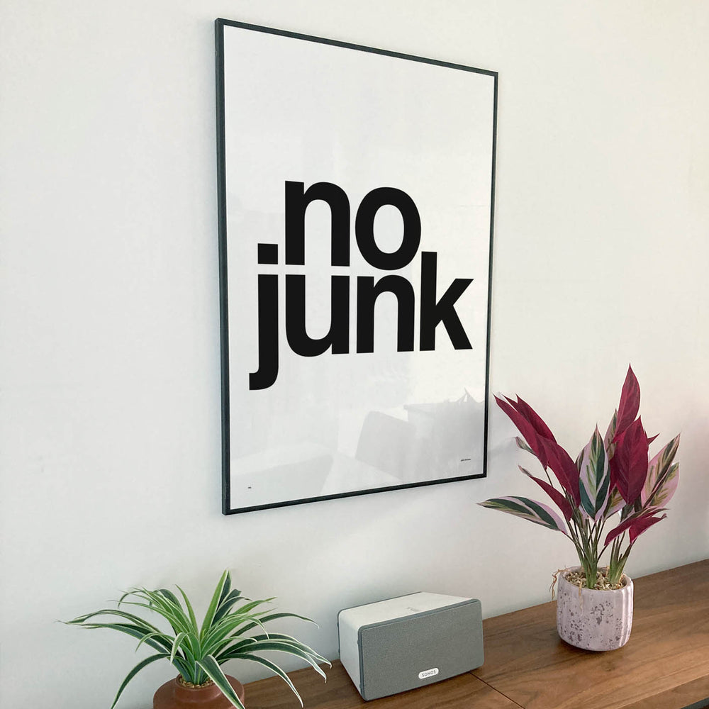 no junk