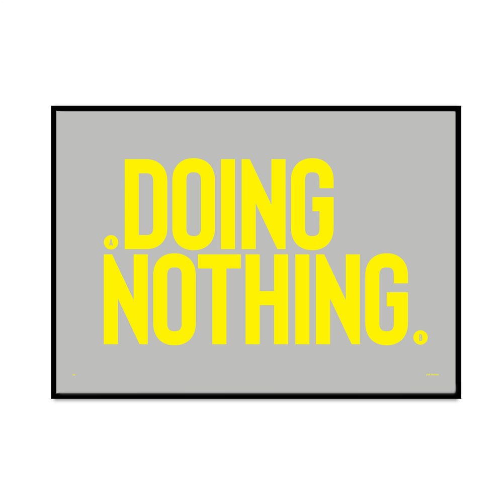 doing nothing (mashup edition)