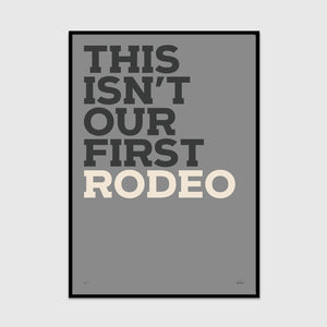 our first rodeo