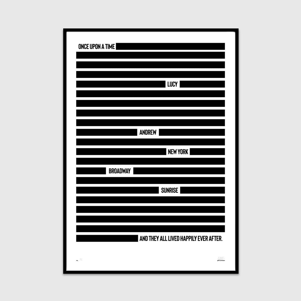 a redacted adventure (epic personalised edition)