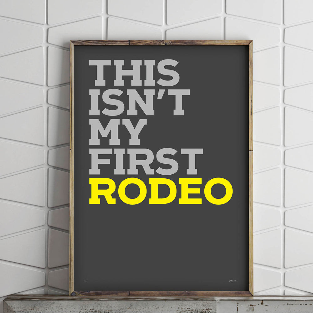 first rodeo (pro edition)