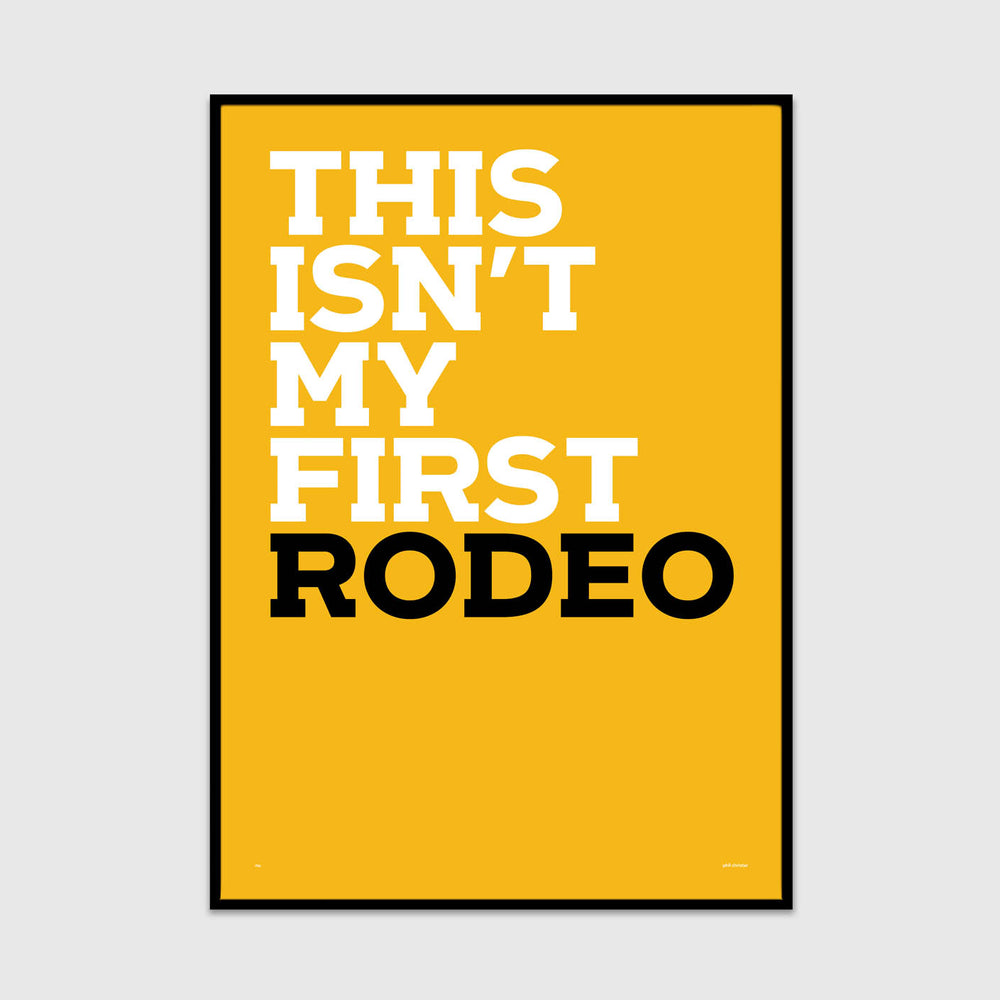 first rodeo (mashup edition)