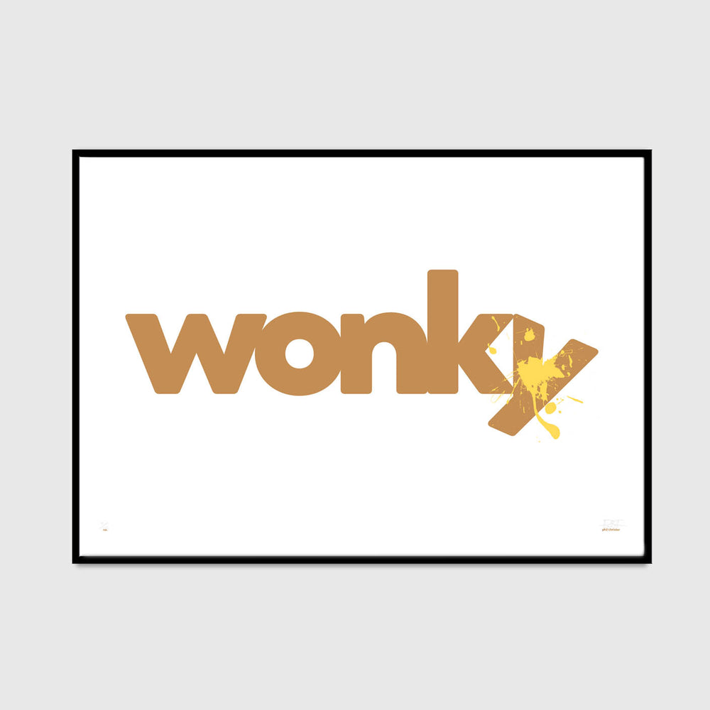wonky (hotdog and mustard edition)